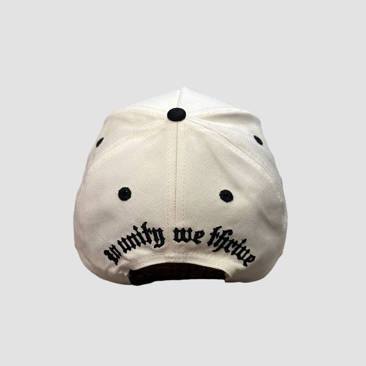 Black/Cream Two Tone Unity Hat